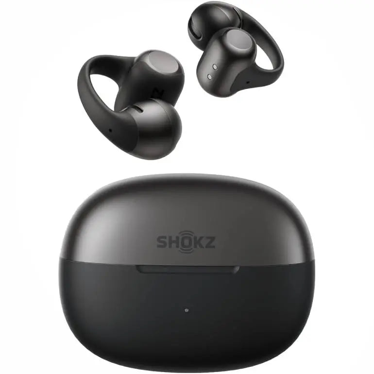 SHOKZ OpenDots 2 Open-Ear Clip-On Earbuds with Dolby Audio, 3-Mic Clear Calls, Wireless Charging, IP57 E320 Shokz Singapore