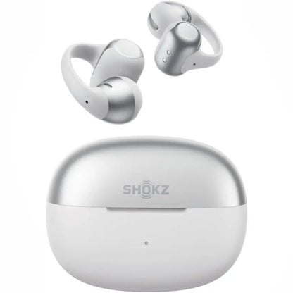 SHOKZ OpenDots 2 Open-Ear Clip-On Earbuds with Dolby Audio, 3-Mic Clear Calls, Wireless Charging, IP57 E320 Shokz Singapore
