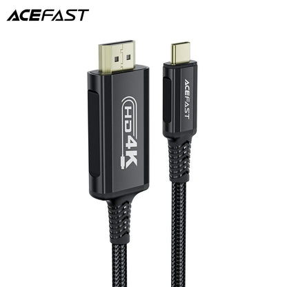 Acefast C1-10 USB-C to HDMI 4K 60Hz Cable 1.8M Video Cable Tech House Singapore