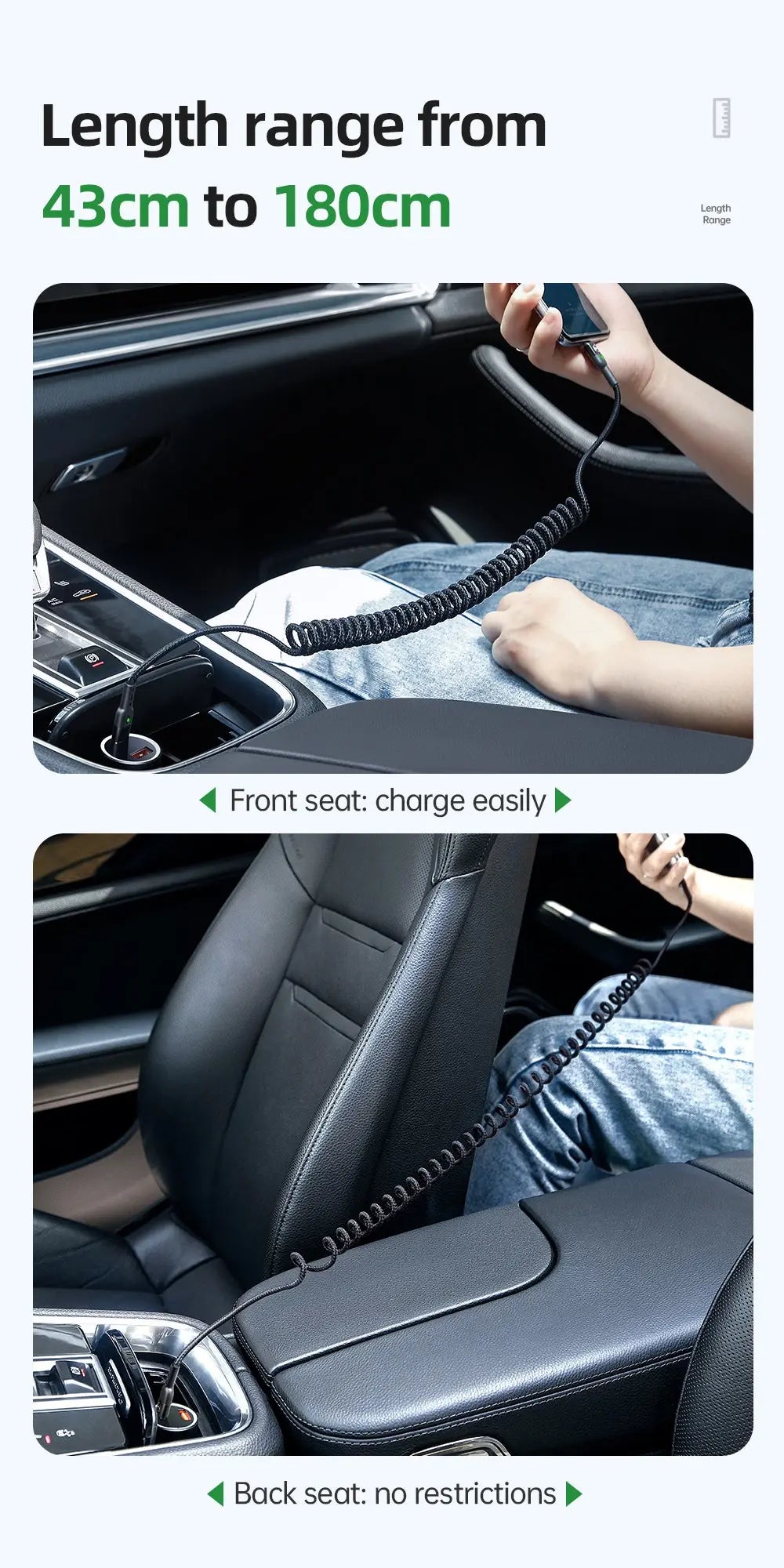 MCDODO Cable 36W C to L Coil Cable 1.8m CA-1960 Tech House Singapore