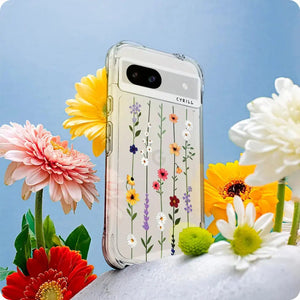 Spigen CYRILL Cecile Google Pixel 8a Case Flower Garden Spigen