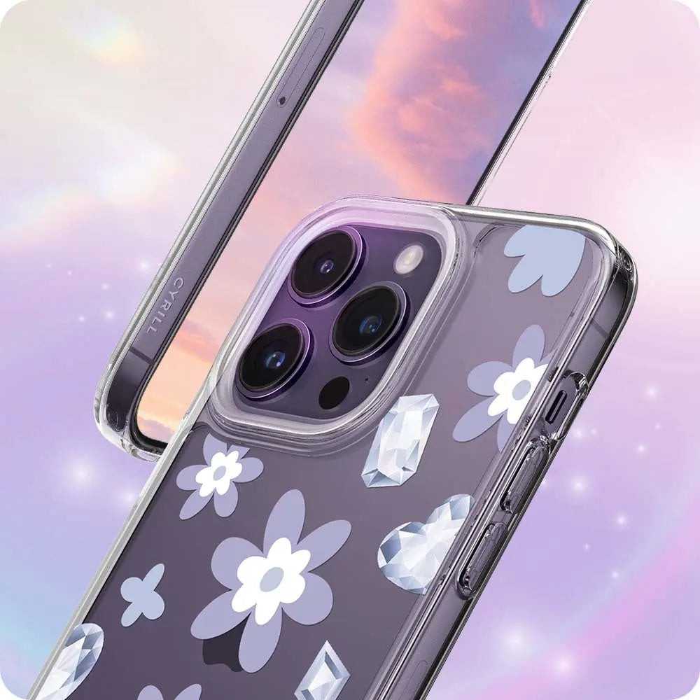 CYRILL Cecile iPhone 14 Pro Case Crystal Garden