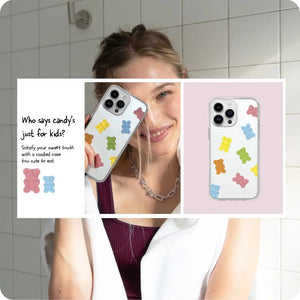 CYRILL Cecile iPhone 14 Pro Case Gummy Bears