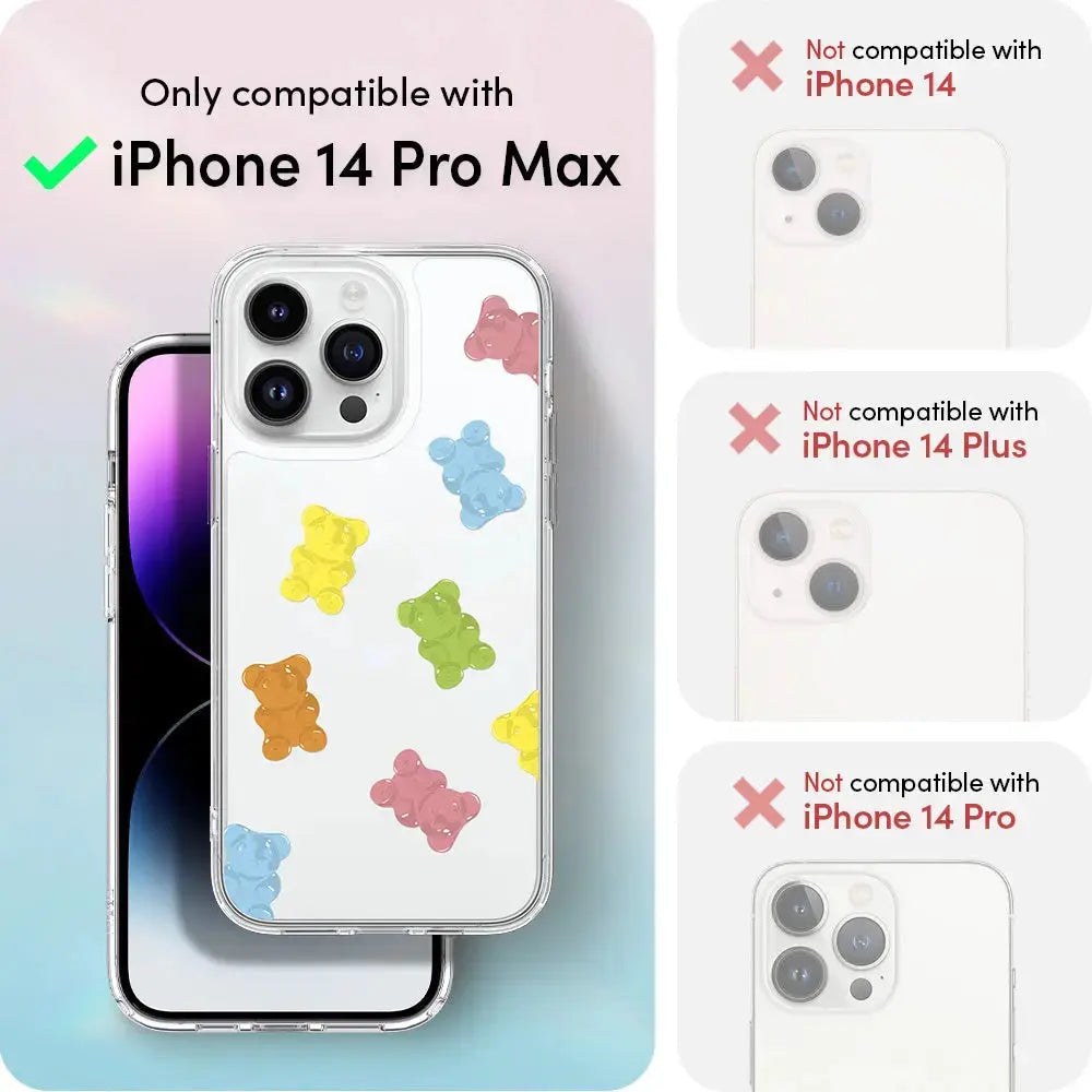 Spigen CYRILL iPhone 14 Pro Max Case Gummy Bears - Tech House - Spigen CYRILL iPhone 14 Pro Max Case Gummy Bears - Tech House -