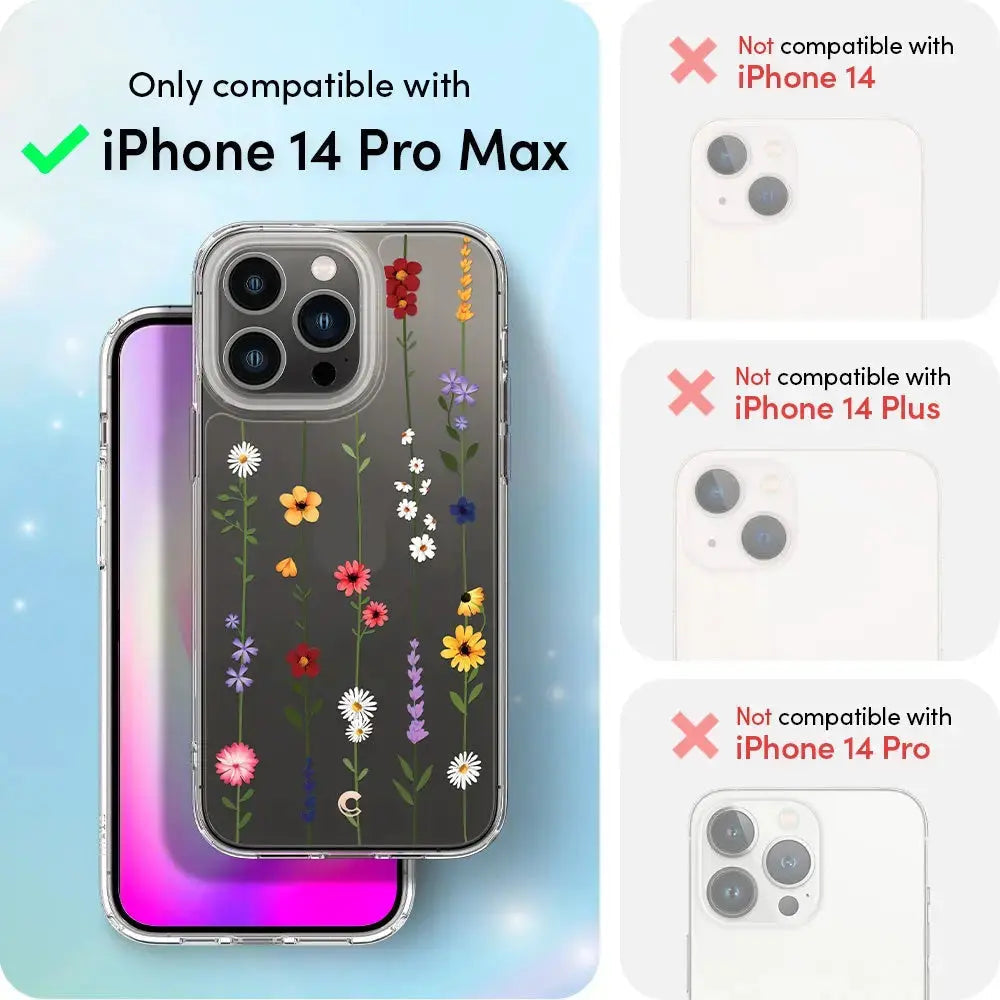 Spigen CYRILL iPhone 14 Pro Max Case Flower Garden Spigen