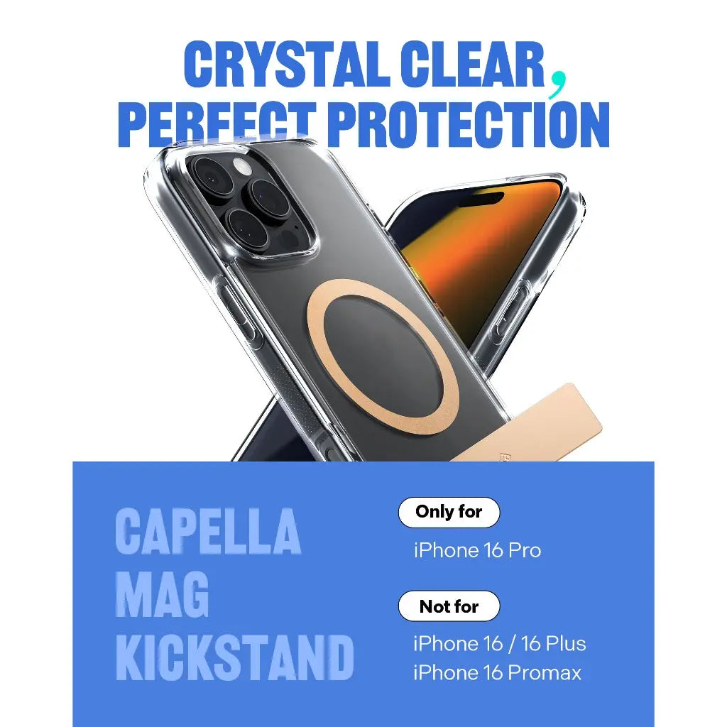 Spigen Caseology iPhone 16 Pro Case Capella MagFit Kickstand Spigen