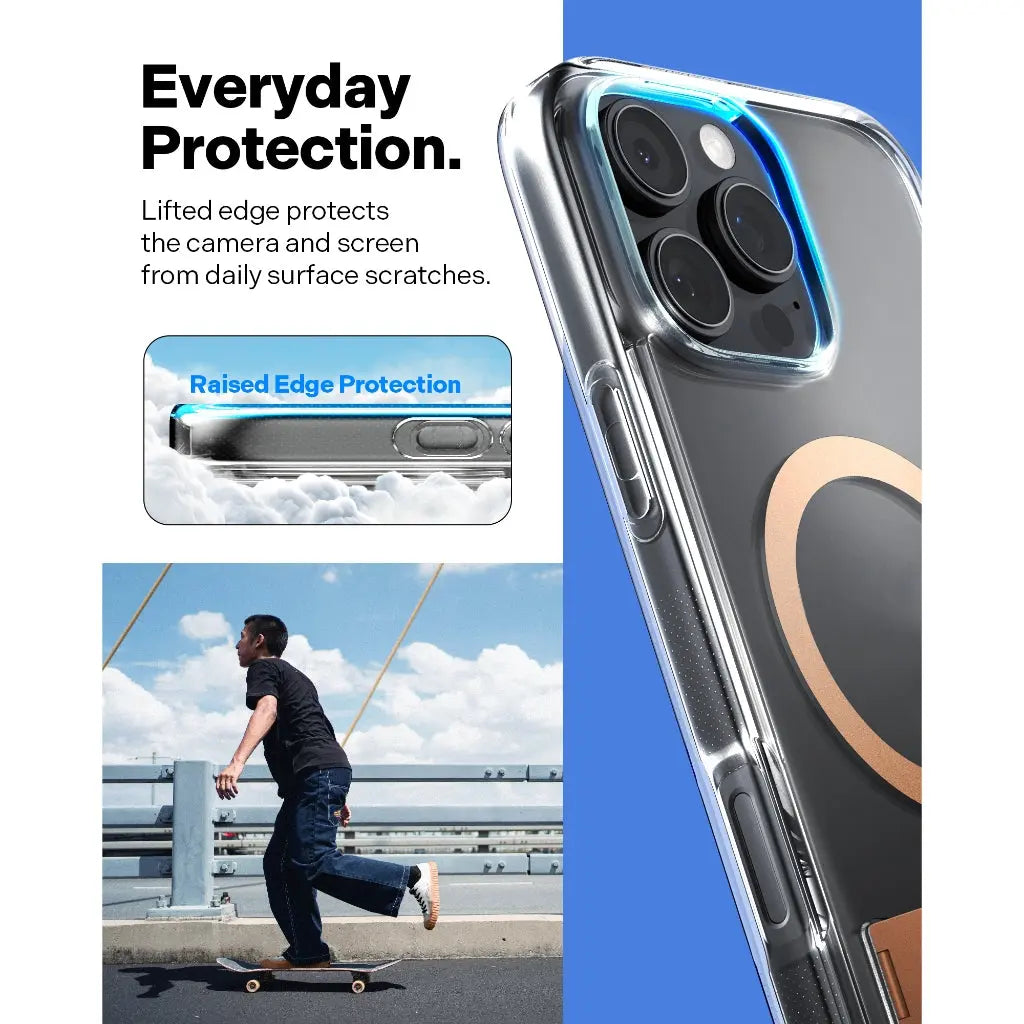 Spigen Caseology iPhone 16 Pro Case Capella MagFit Kickstand Spigen