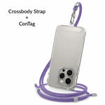 Spigen Universal Phone Lanyard Set (CrossBody Strap + Wrist Strap With ConTag) Spigen Singapore Singapore