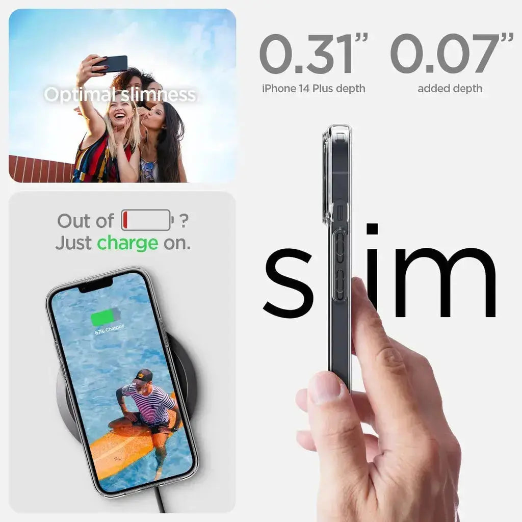 Spigen iPhone 14 Plus / iPhone 15 Plus Case Liquid Crystal Flex Spigen Singapore