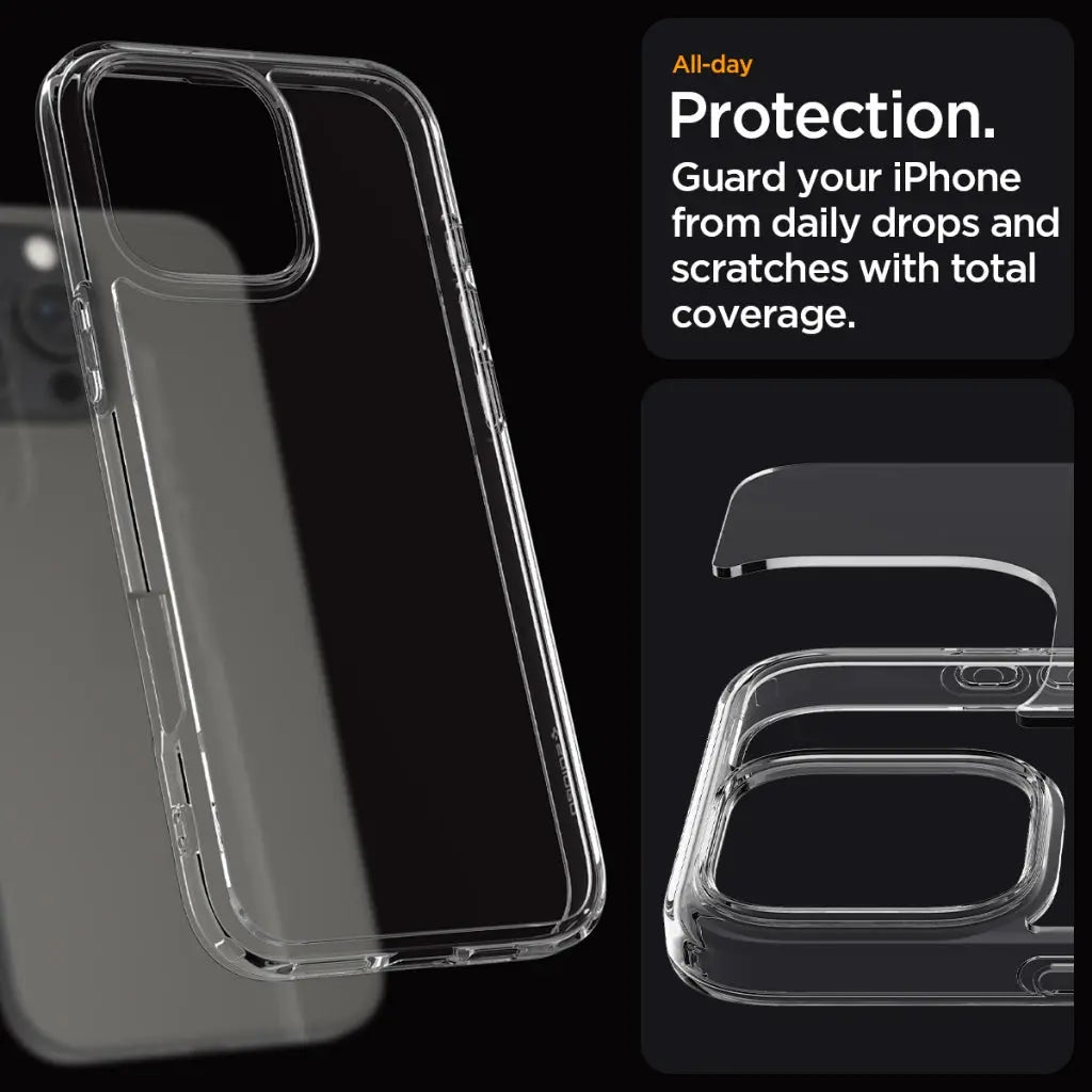 Spigen iPhone 16 Pro Max Case Ultra Hybrid / Crystal Hybrid Spigen