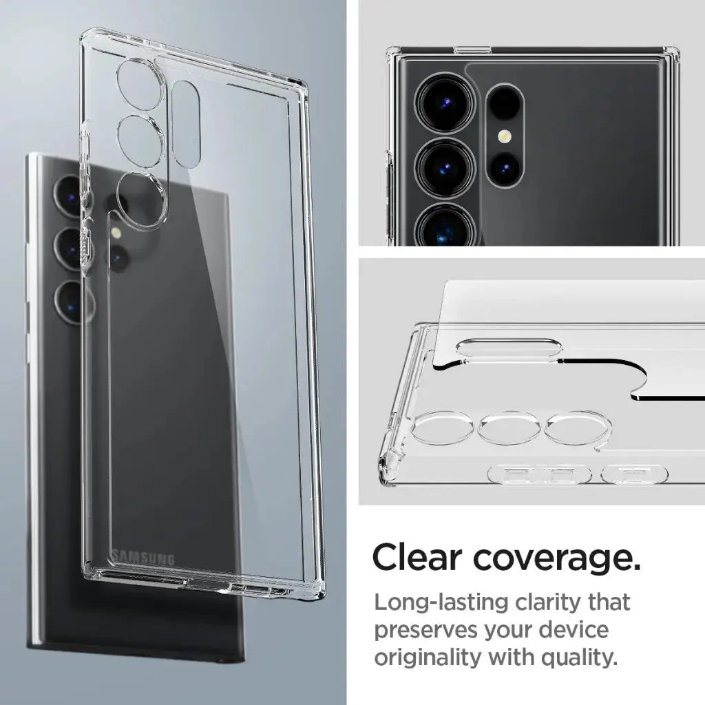 Spigen Galaxy S24 Ultra Case Ultra Hybrid / Crystal Hybrid Clear Spigen