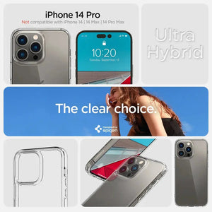 Spigen iPhone 14 Pro Case Ultra Hybrid / Crystal Hybrid Spigen