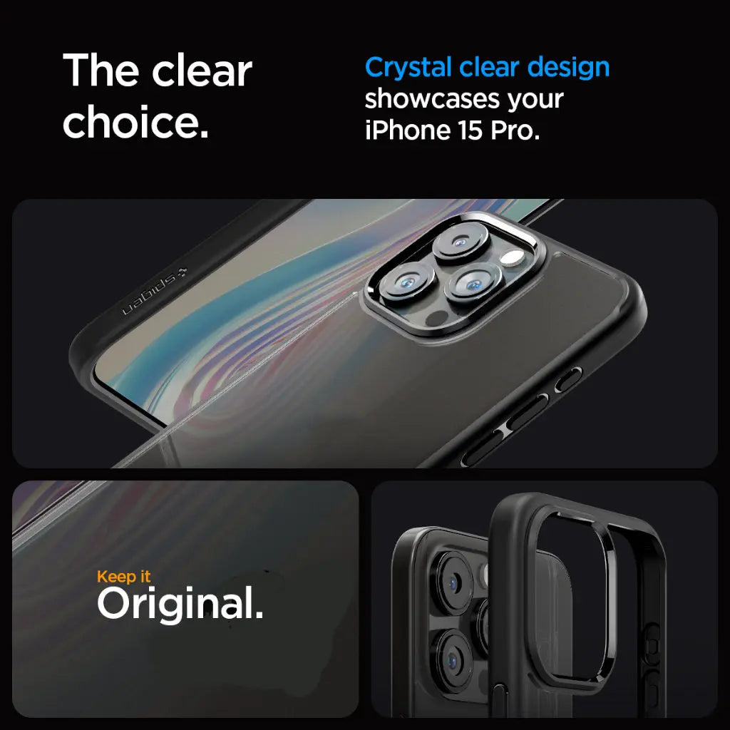 iPhone 15 Pro Case Ultra Hybrid / Crystal Hybrid