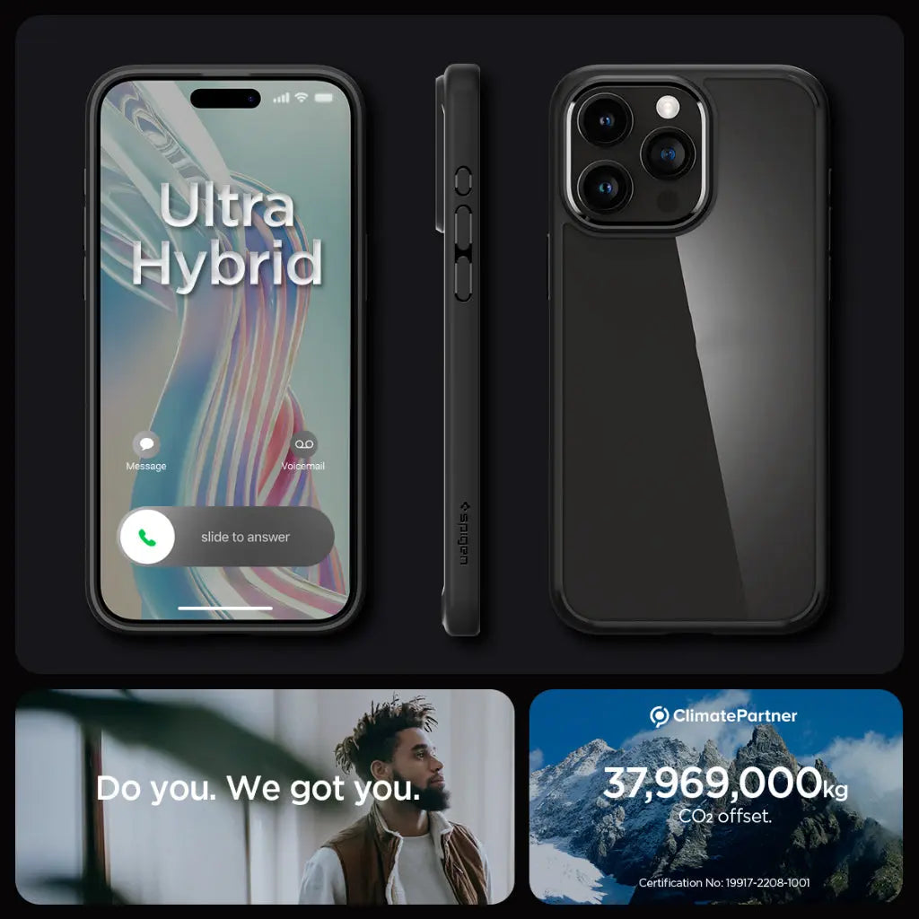 iPhone 15 Pro Case Ultra Hybrid / Crystal Hybrid