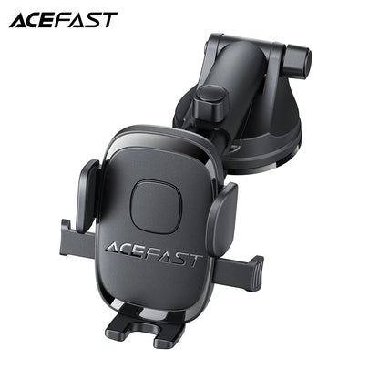 Acefast D57 One-Key Lock Dashboard Car Mount Phone Holder Strong Grip Adjustable Smartphone Holder Tech House Singapore