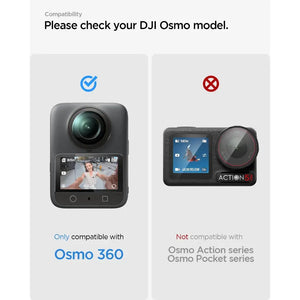 DJI Osmo 360 Screen Protector Glas.tR Slim Spigen Singapore Singapore