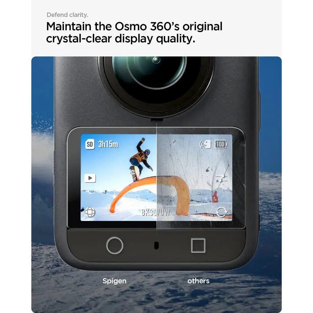 DJI Osmo 360 Screen Protector Glas.tR Slim Spigen Singapore Singapore