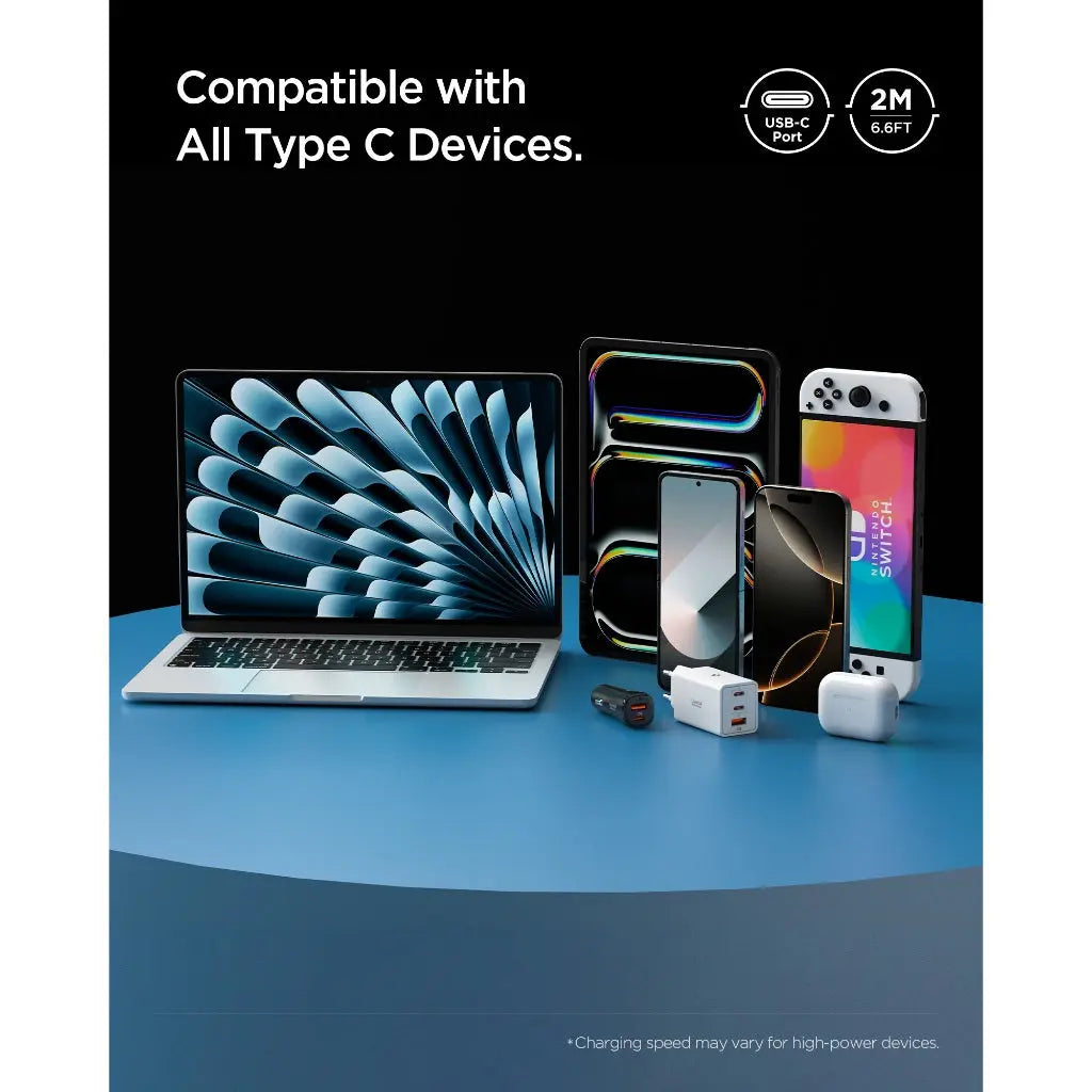 Spigen Essential Type C Cables (USB C to C / USB A to C) Spigen Singapore Singapore