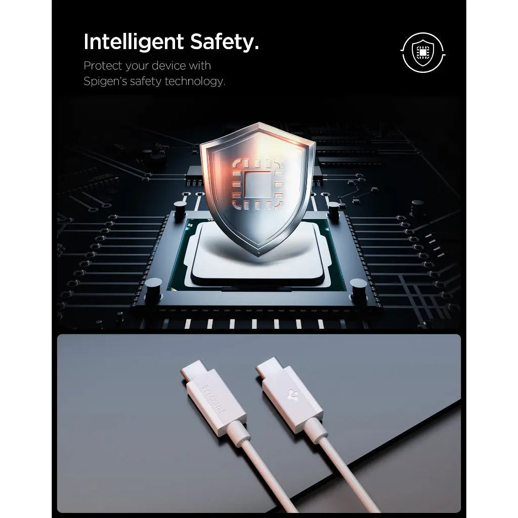 Spigen Essential Type C Cables (USB C to C / USB A to C) Spigen Singapore Singapore