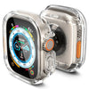 Spigen [Full Screen Cover] Spigen Apple Watch Case Ultra 3 / 2 / 1 (49mm) Ultra Hybrid - Crystal Clear