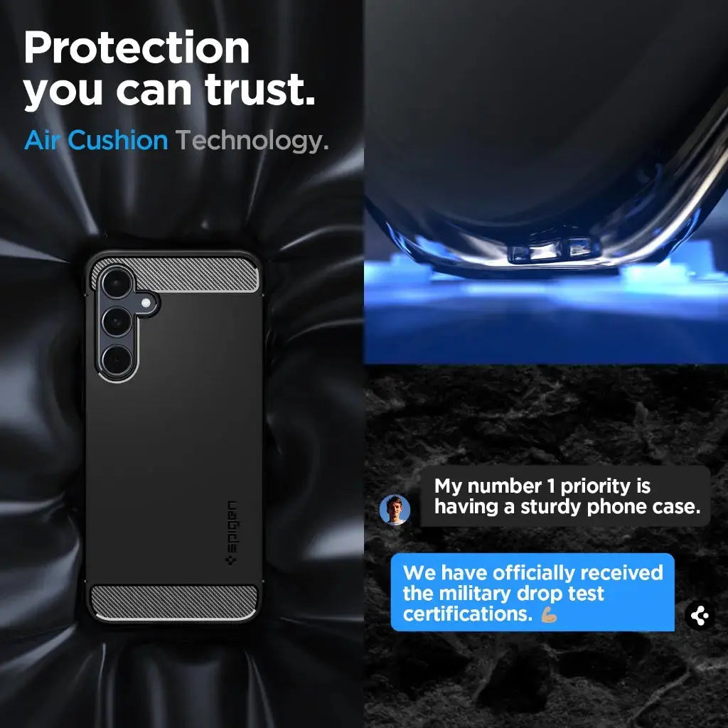 Spigen Galaxy A55 Case Rugged Armor Spigen