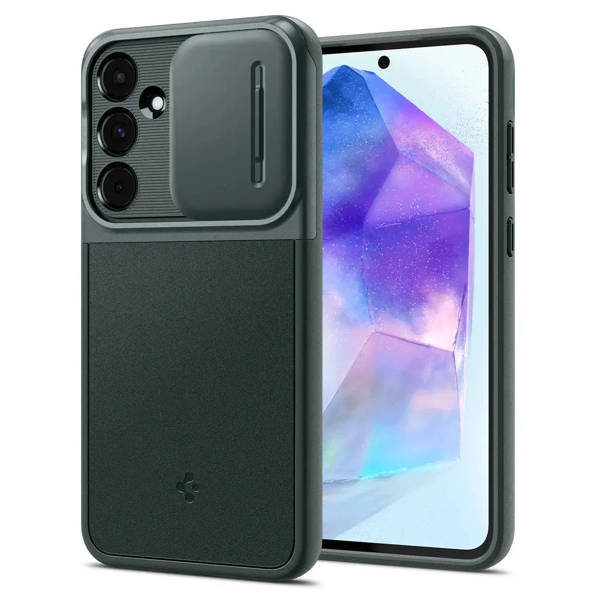 Spigen Galaxy A55 case Optik Armor Spigen