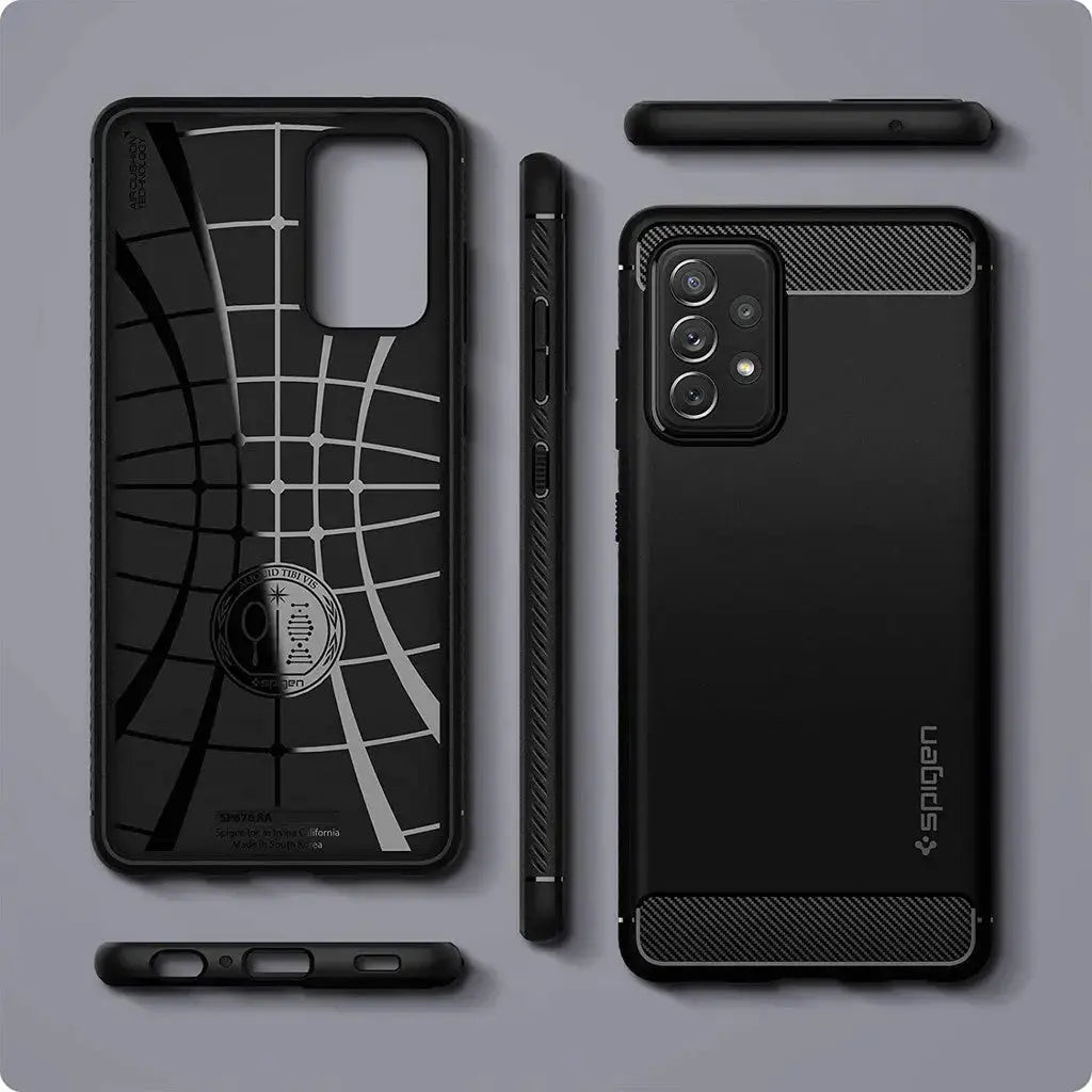 Spigen Galaxy A72 Case Rugged Armor Spigen