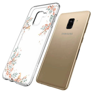 Spigen Galaxy A8 Case Liquid Crystal Blossom Spigen