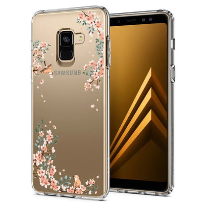 Galaxy A8 Case Liquid Crystal Blossom