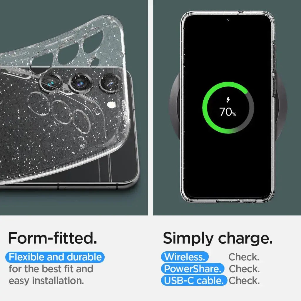 Spigen Galaxy S23 Plus Case Liquid Crystal Glitter Spigen