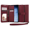 Spigen Galaxy S23 Plus Case Wallet S Plus - Burgundy