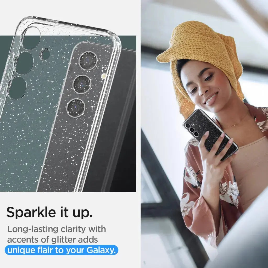 Spigen Galaxy S24 case Liquid Crystal Glitter Spigen