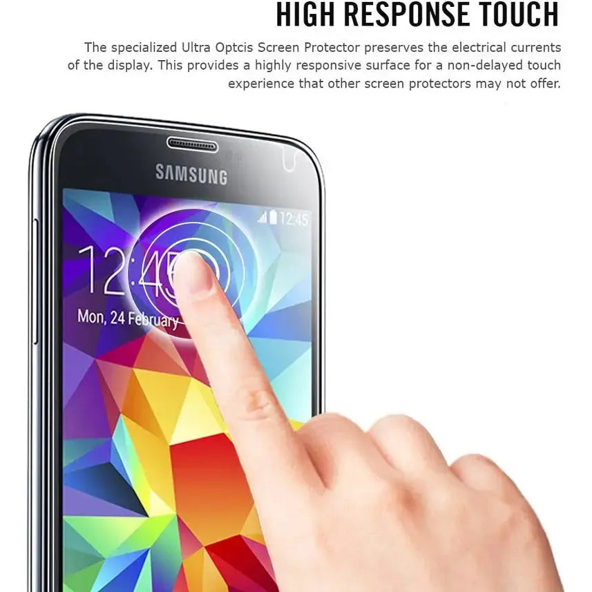 Spigen Galaxy S5 Screen Protector Ultra Optics Spigen