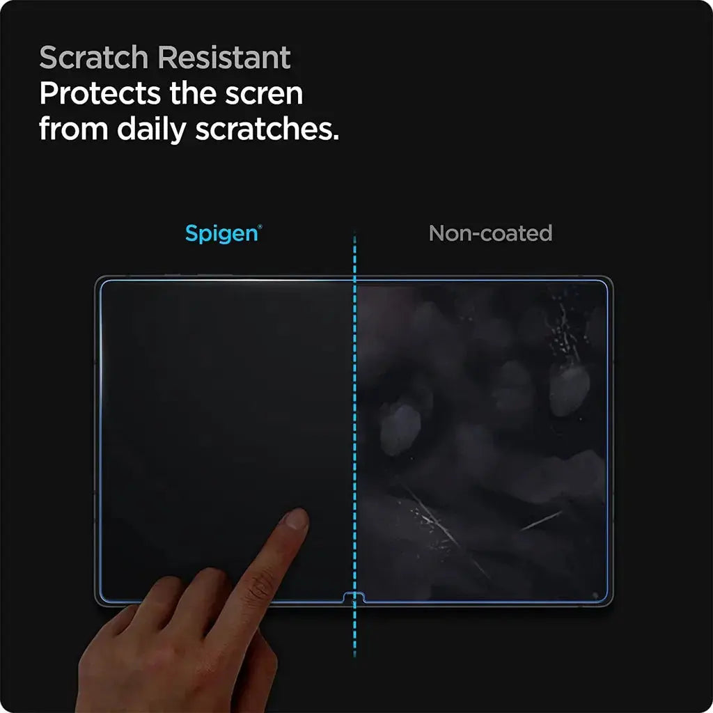 Spigen Galaxy Tab S8 Ultra Screen Protector EZ FIT GLAS.tR Spigen