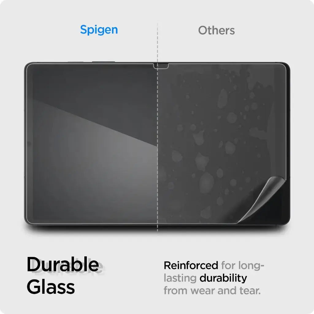 Spigen Galaxy Tab S9 FE Plus Screen Protector Glas.tR Slim Spigen