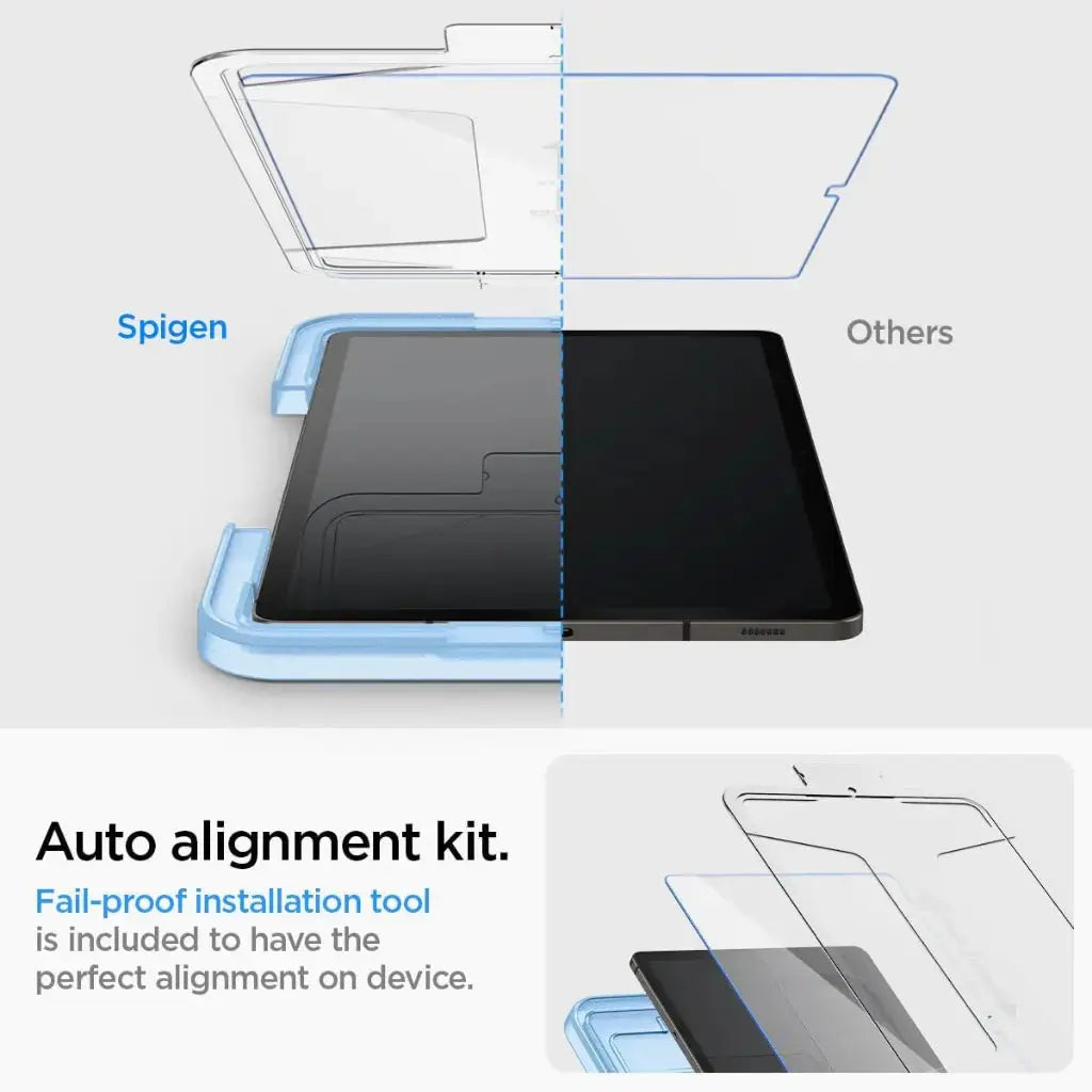 Spigen Galaxy Tab S10+ / S9+ Screen Protector EZ FIT GLAS.tR Spigen