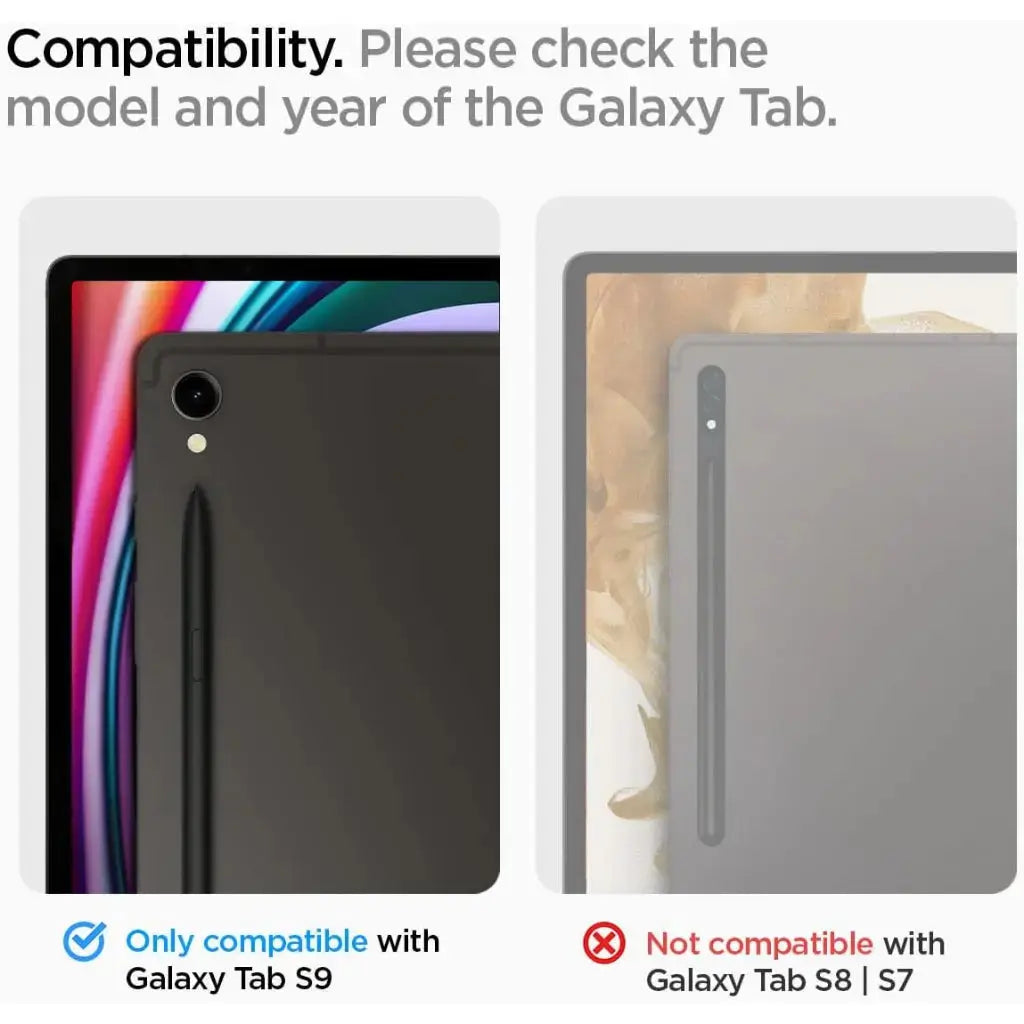 Spigen Galaxy Tab S9 Screen Protector EZ FIT GLAS.tR Spigen