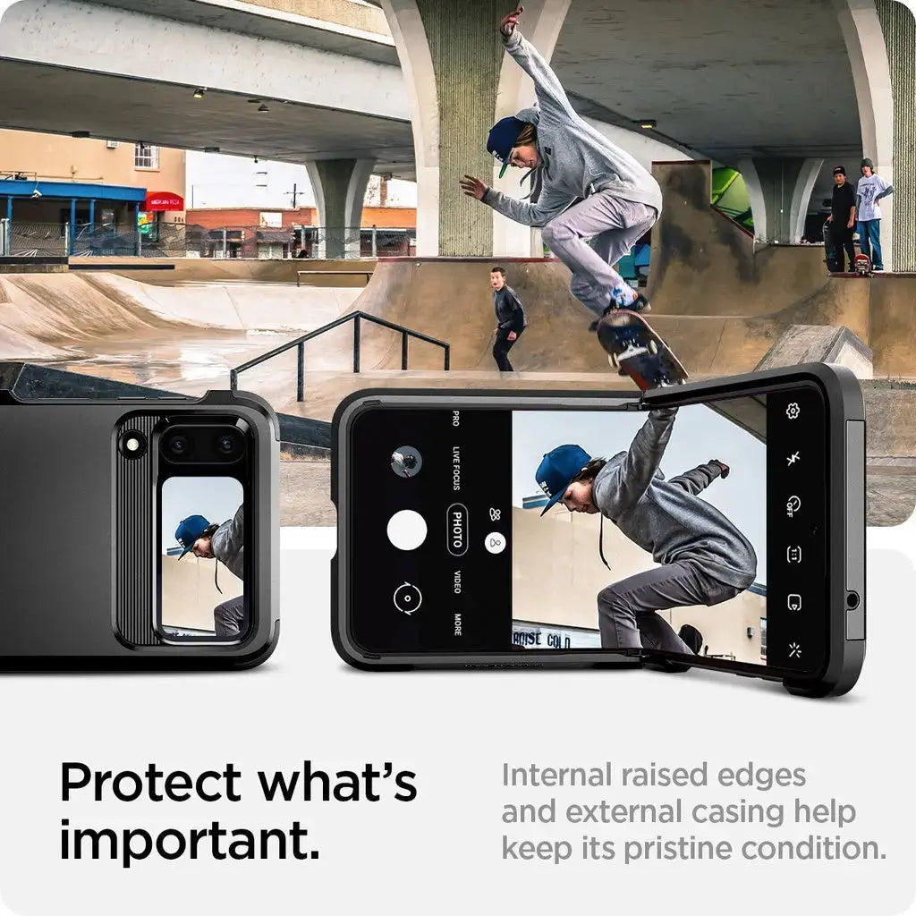 Spigen Galaxy Z Flip 4 Case Tough Armor Spigen