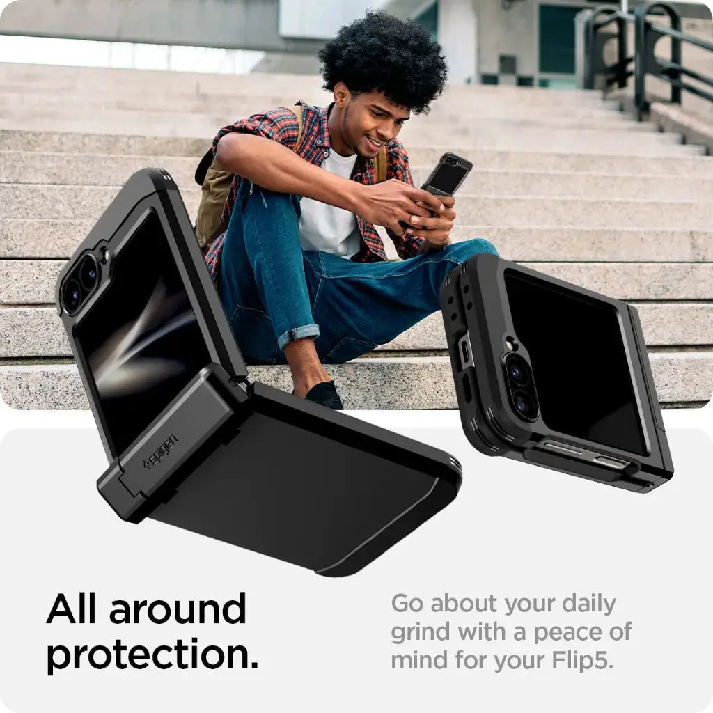 Spigen Galaxy Z Flip 6 Case Tough Armor Pro Spigen