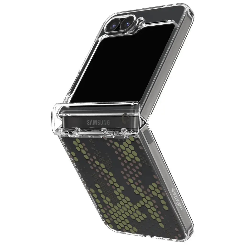 Spigen Galaxy Z Flip 6 Case Ultra Hybrid Pro Digital Camo Spigen