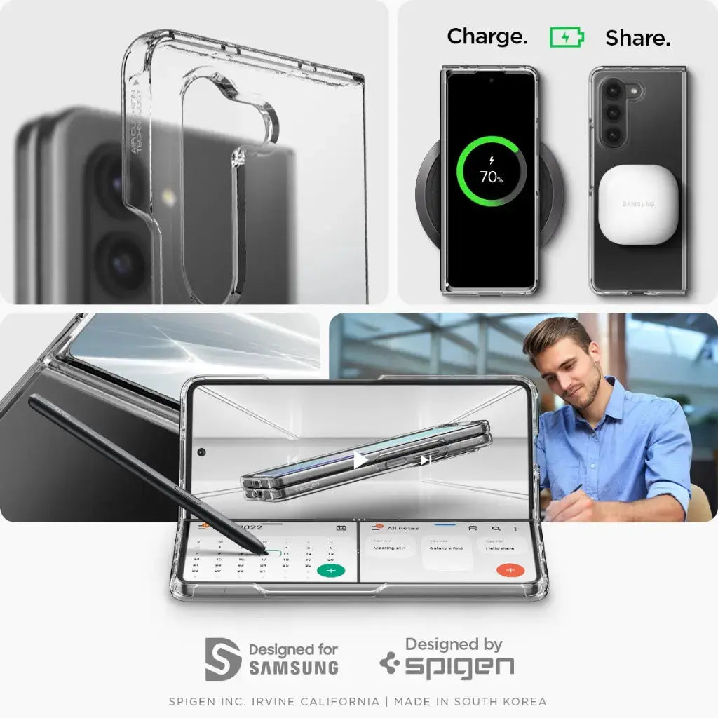 Spigen Galaxy Z Fold 5 Case Cover Ultra Hybrid Spigen