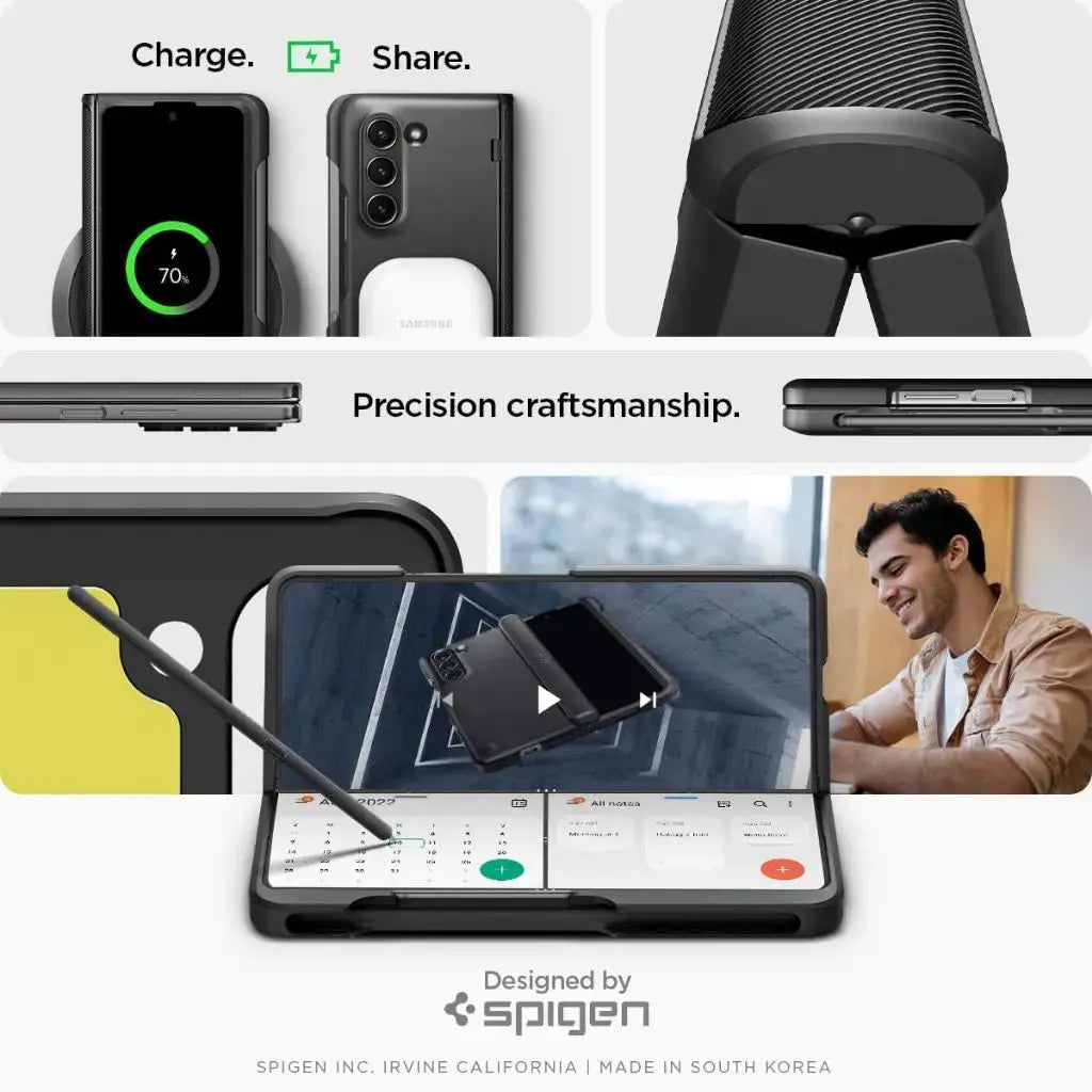 Spigen Galaxy Z Fold 5 Case Slim Armor Pro Pen Edition Spigen