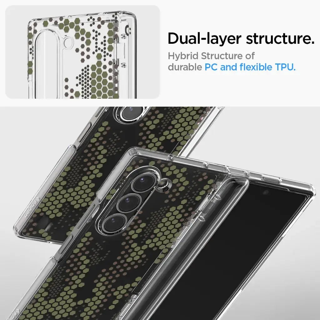 Spigen Galaxy Z Fold 6 Case Ultra Hybrid Pro Digital Camo Spigen