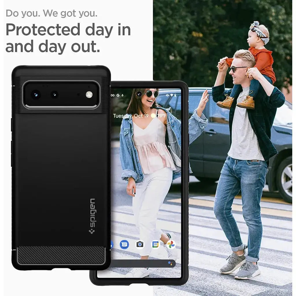 Spigen Google Pixel 6 Case Rugged Armor Spigen