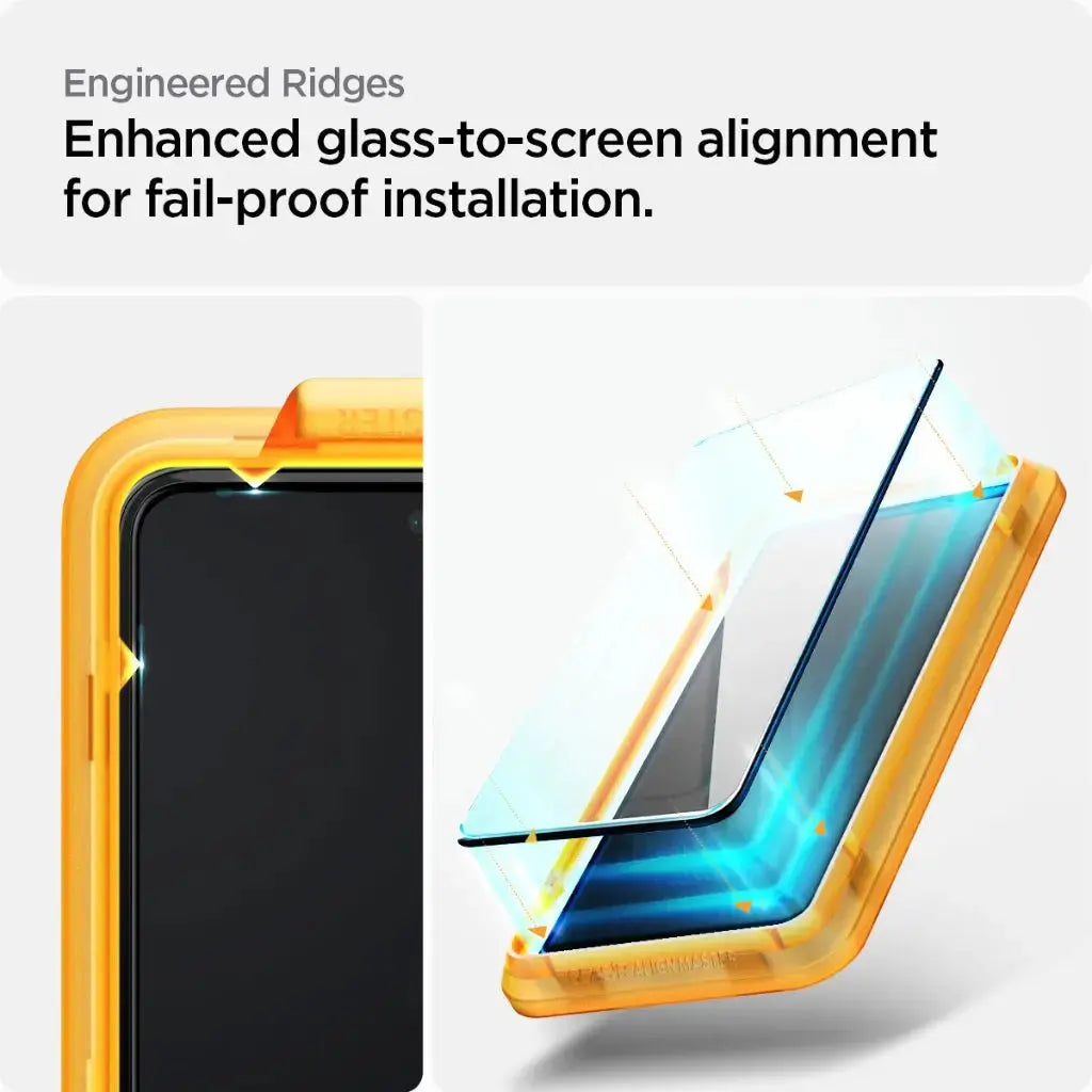 Spigen Google Pixel 8 Screen Protector AlignMaster GLAS.tR Spigen