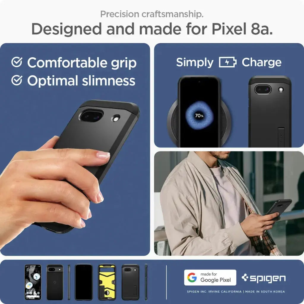 Spigen Google Pixel 8a Case Tough Armor Spigen