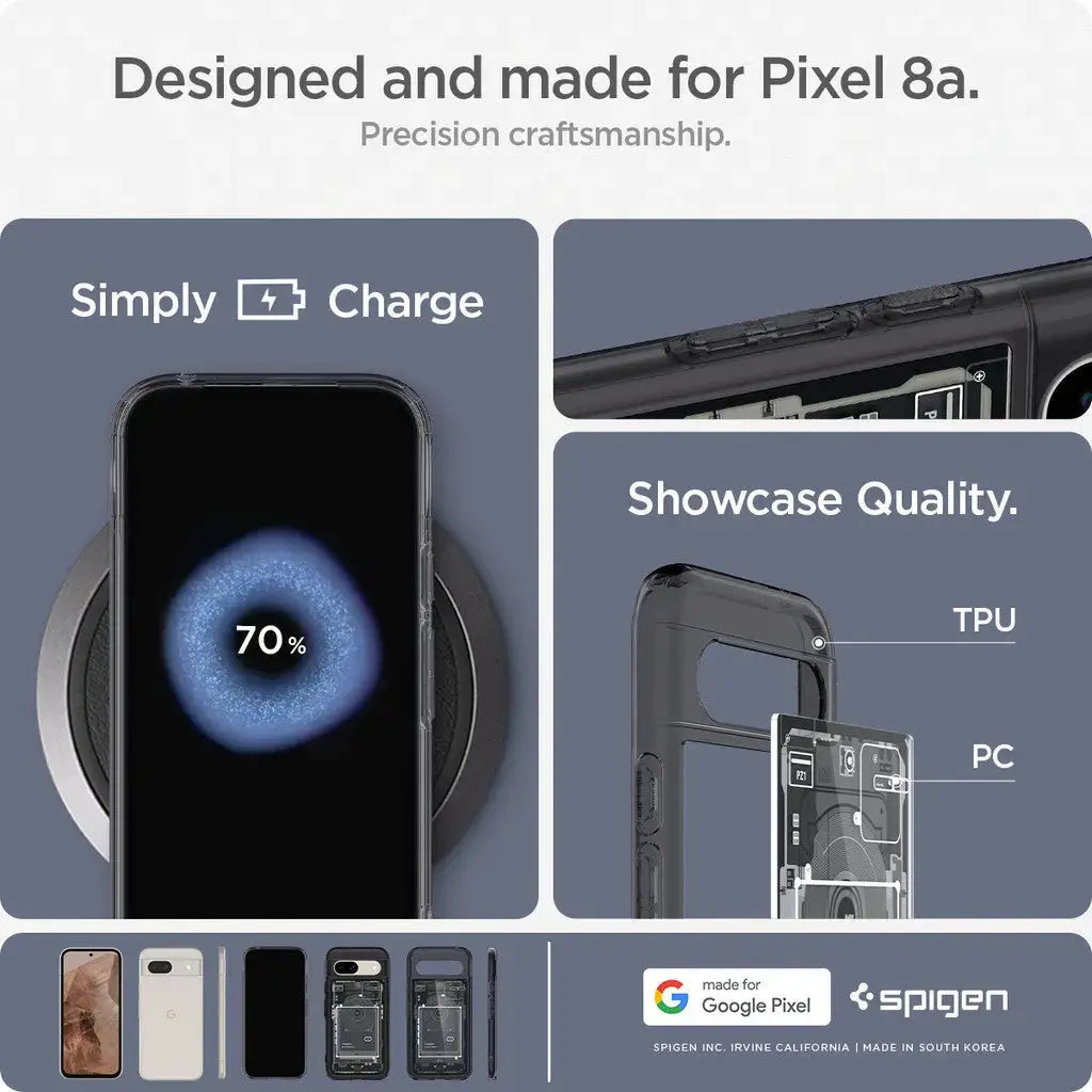 Spigen Google Pixel 8a Case Ultra Hybrid Zero One Spigen