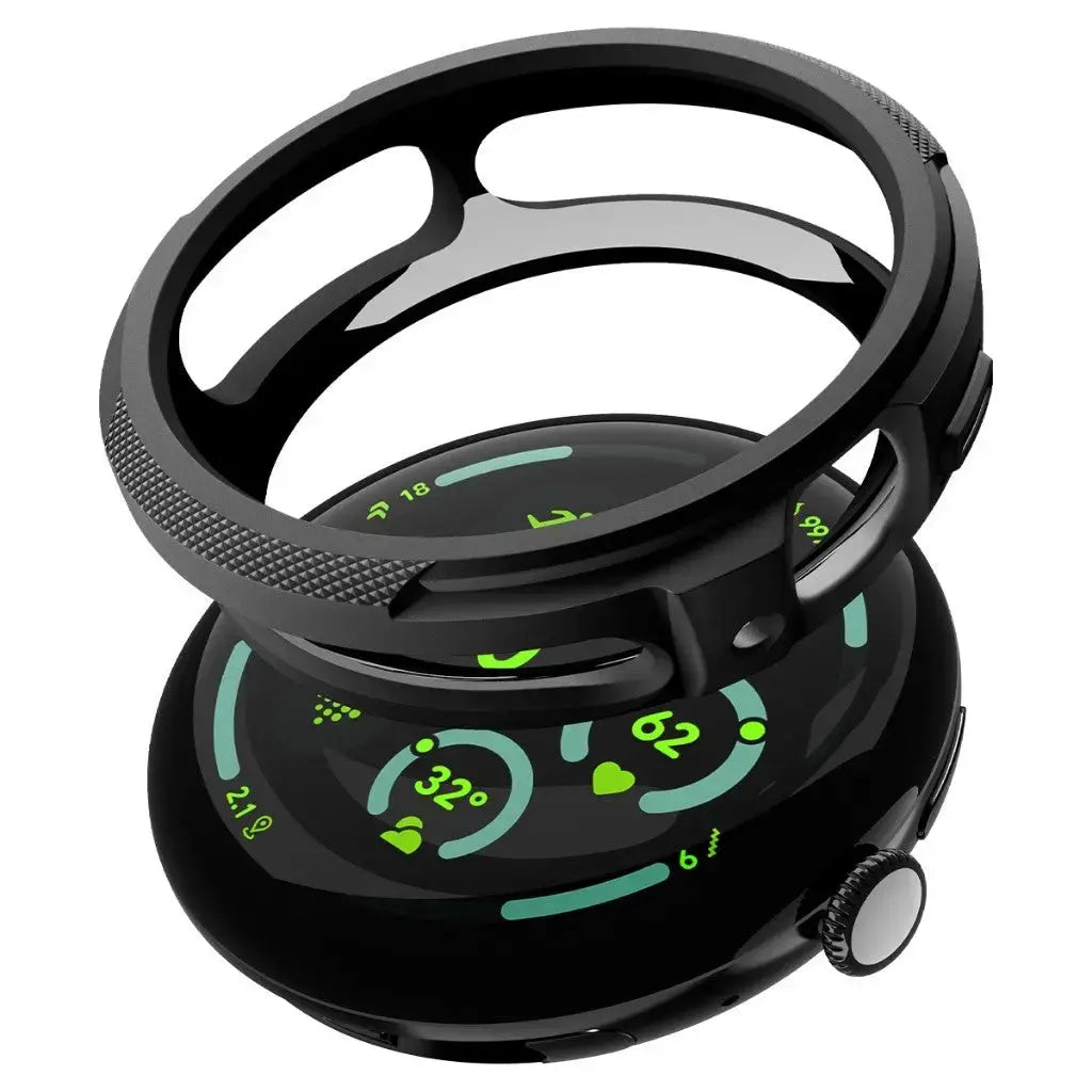 Spigen Google Pixel Watch 4 Case (45mm) Liquid Air with Charger Stand Spigen Singapore Singapore