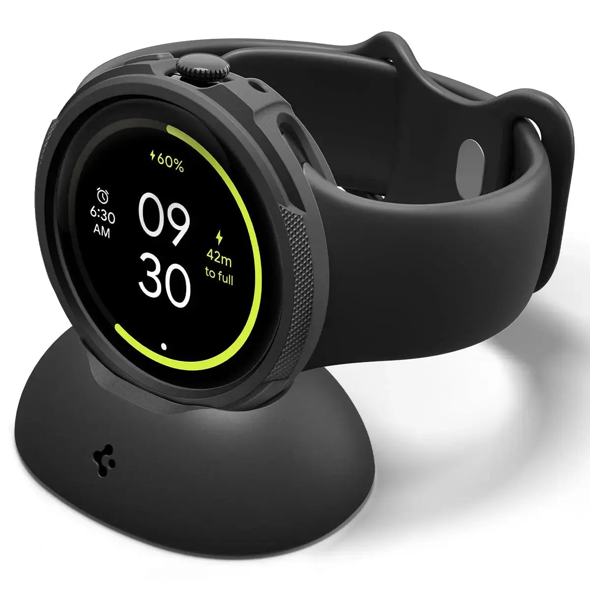 Spigen Google Pixel Watch 4 Case (45mm) Liquid Air with Charger Stand Spigen Singapore Singapore