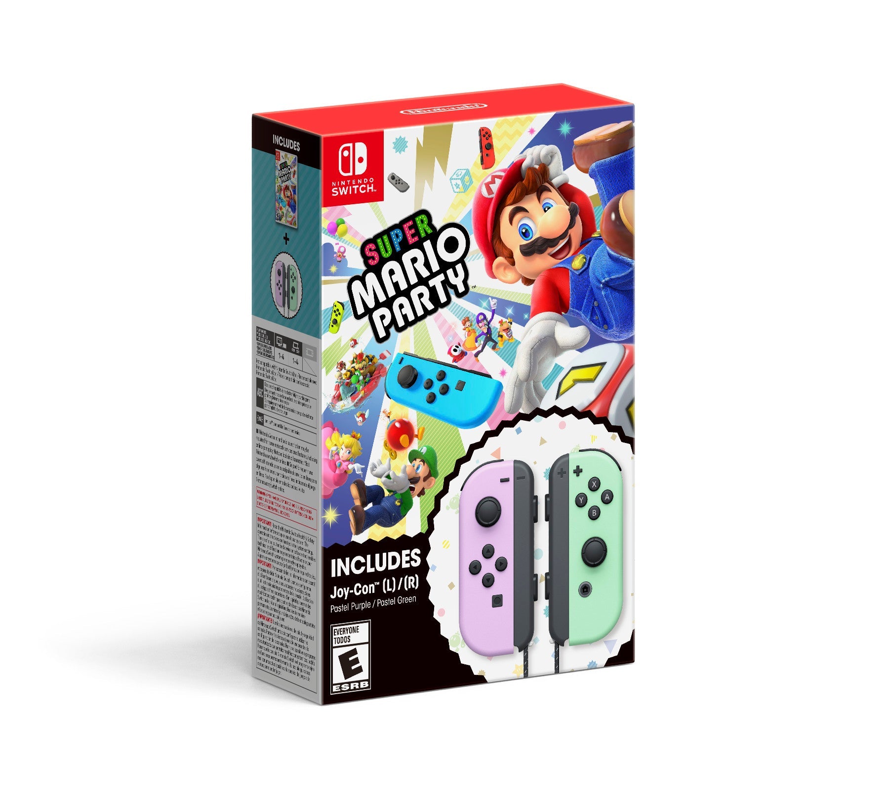 Nintendo Switch Joy-con Pair + Super Mario Party Edition Bundle Tech House Singapore